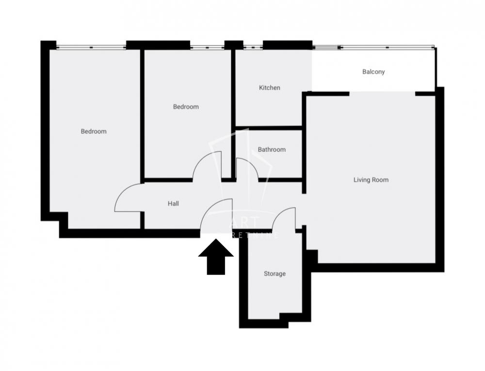 Slika 1 - Piva Karamatijevića, Trosoban stan na prodaju, 55m2, 149.000€
