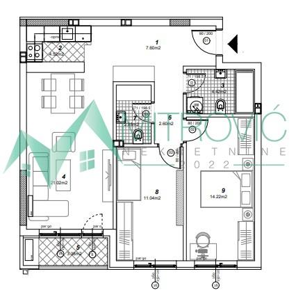 Glavna slika -Trosoban stan na prodaju, 70m2, 175.710€