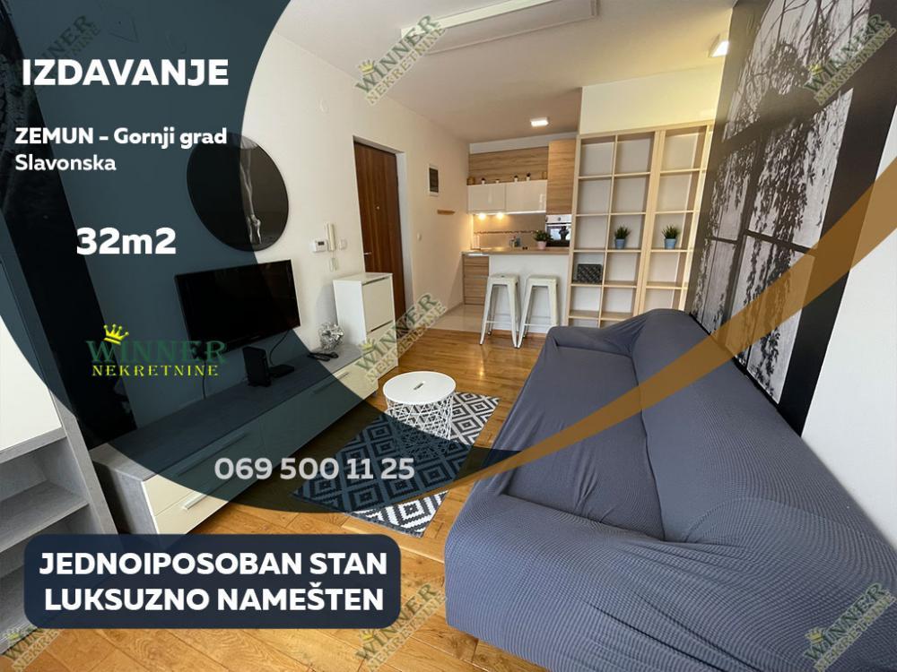 Glavna slika -Slavonska, Jednoiposoban stan za izdavanje, 32m2, 600€