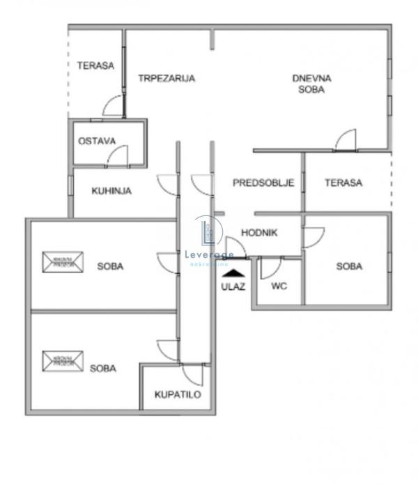 Slika 7 - Dr Ivana Ribara, Četvorosoban stan na prodaju, 88m2, 220.000€