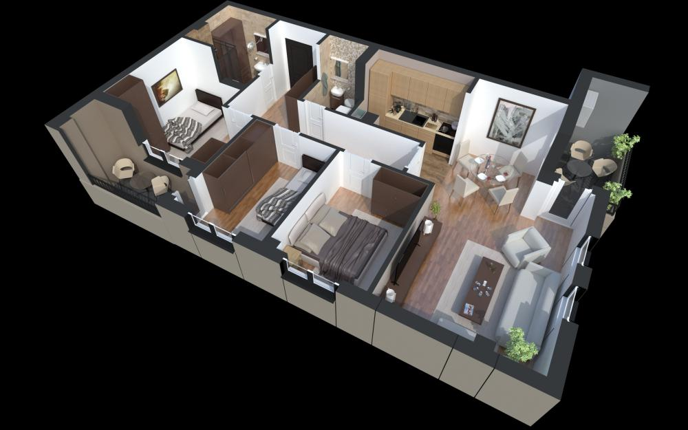 Glavna slika -Troiposoban stan na prodaju, 76m2, 129.940€