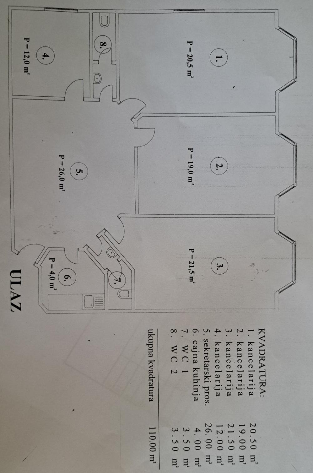 Slika 11 -  Lokal za izdavanje, 110m2, 600€