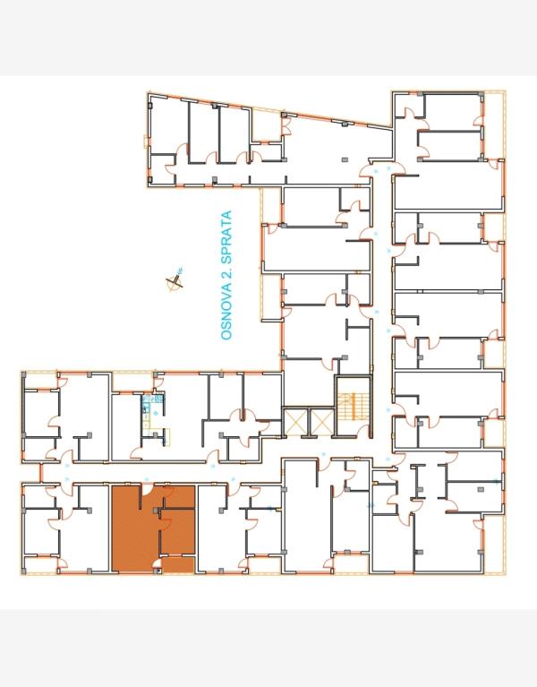 Slika 3 - Jednoiposoban stan na prodaju, 38m2, 61.900€
