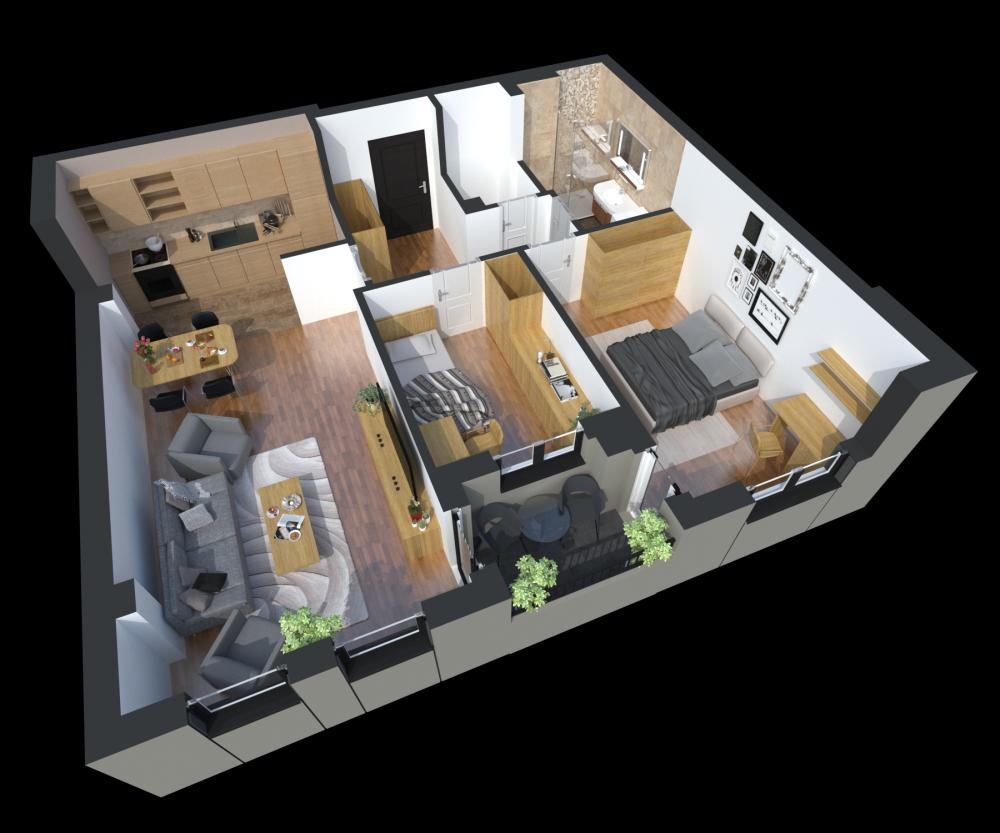 Glavna slika -Dvoiposoban stan na prodaju, 73m2, 127.140€