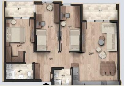 Glavna slika -Jednoiposoban stan na prodaju, 58m2, 144.750€