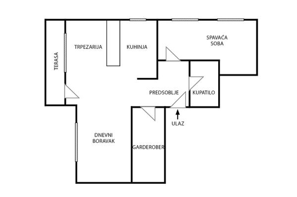 Slika 9 - Nebojsina, Dvosoban stan na prodaju, 75m2, 314.000€