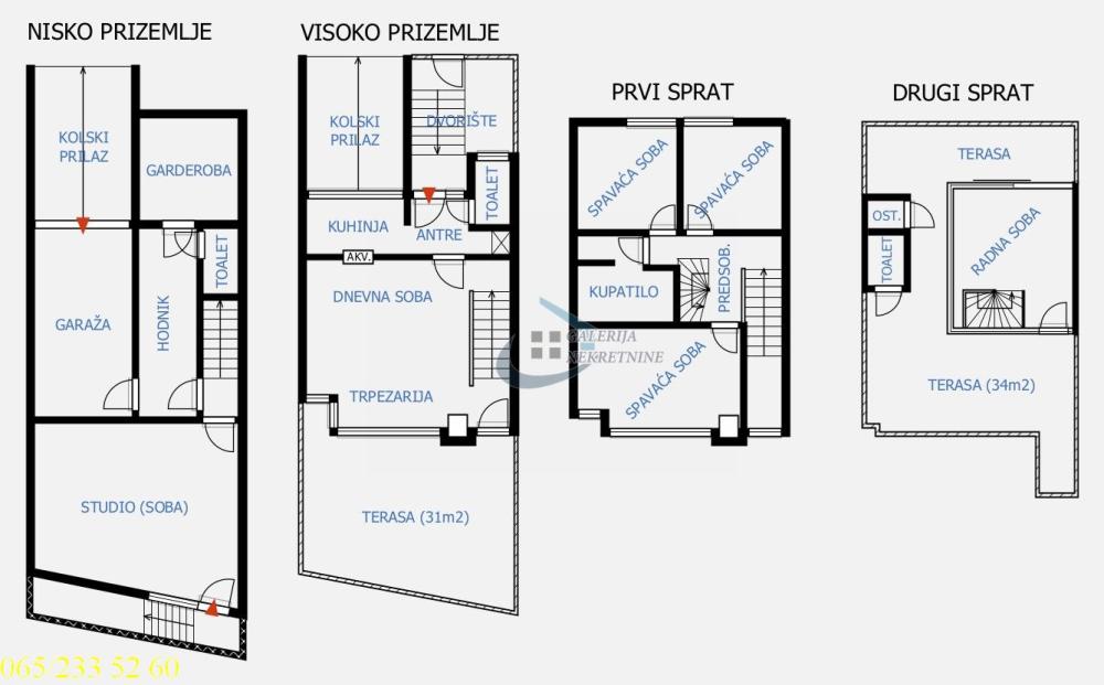 Slika 6 - Omladinska, Šestosoban stan na prodaju, 170m2, 795.000€