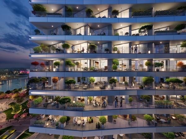 Slika 1 - Belgrade Waterfront - BW Bonaca, Četvorosoban stan na prodaju, 145m2, 747.888€