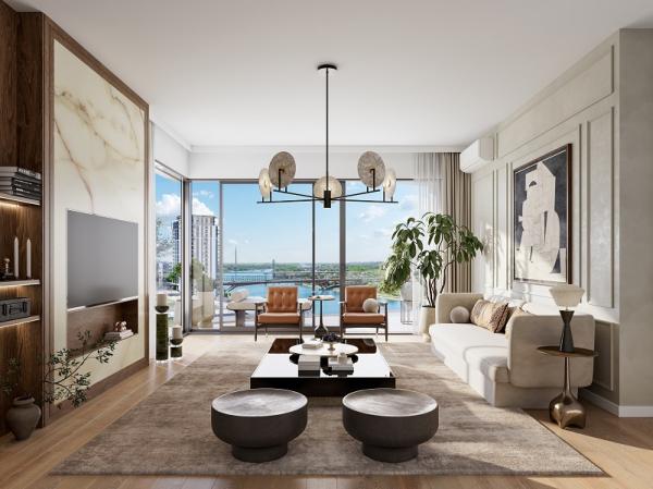 Slika 2 - Belgrade Waterfront - BW Bonaca, Četvorosoban stan na prodaju, 145m2, 747.888€