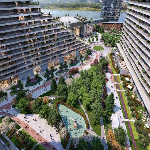 Slika 1 - Belgrade Waterfront - BW Bella, Jednosoban stan na prodaju, 42m2, 219.888€