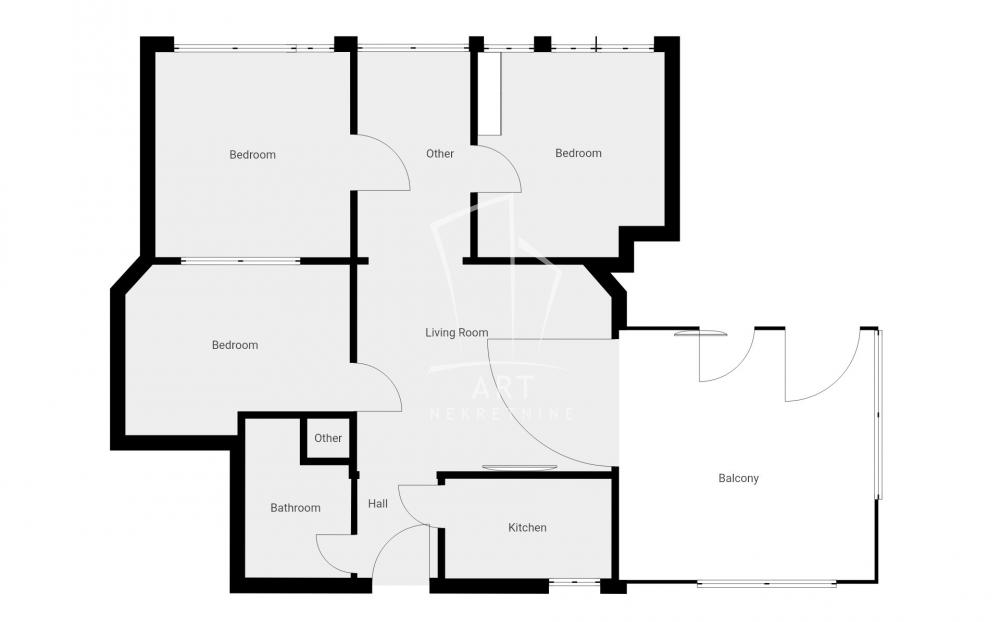 Slika 4 - Otona Župančiča, Jednoiposoban stan na prodaju, 38m2, 180.000€