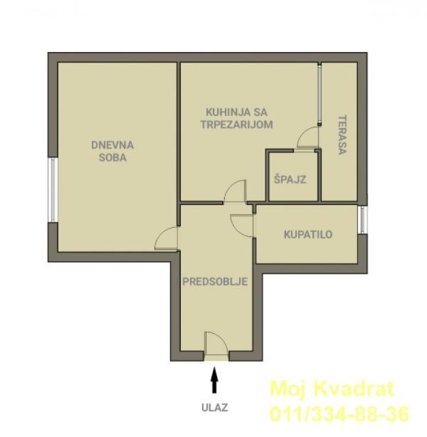Slika 9 - Jednosoban stan na prodaju, 38m2, 185.000€