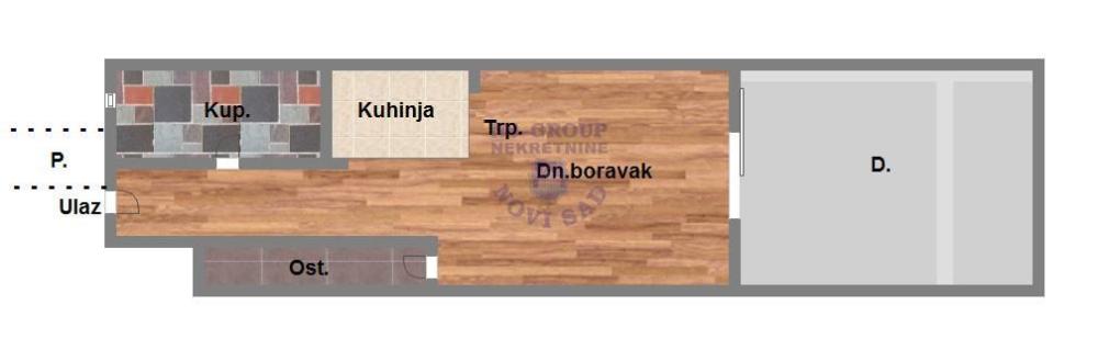 Slika 0 - Jednosoban stan na prodaju, 40m2, 73.070€