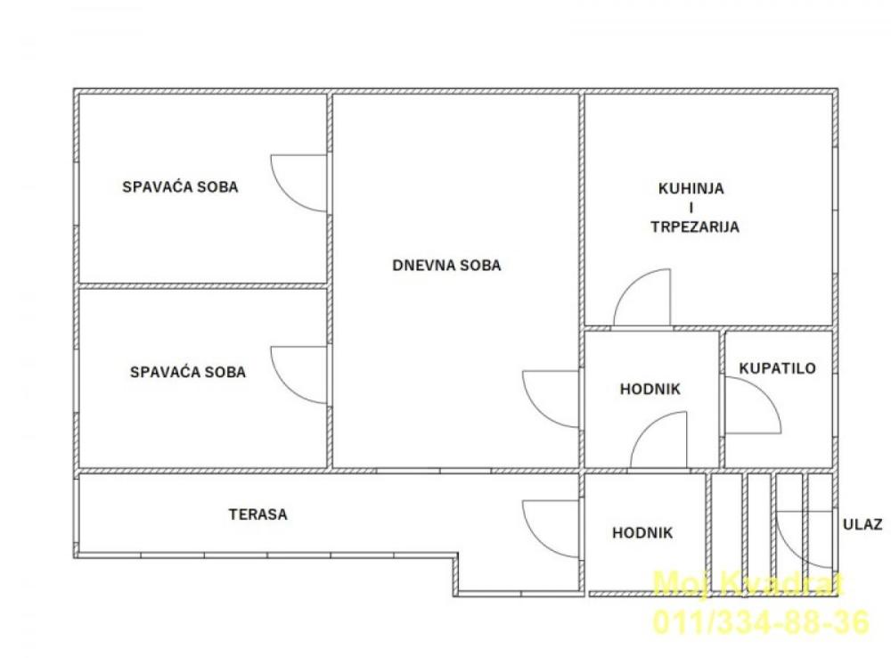 Slika 9 - Trosoban stan na prodaju, 65m2, 190.000€