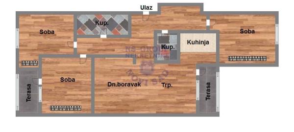 Slika 1 -  Stan na prodaju, 84m2, 247.670€