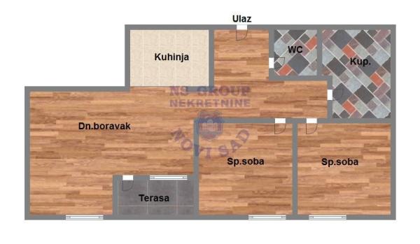 Slika 1 - Stan na prodaju, 66m2, 194.450€