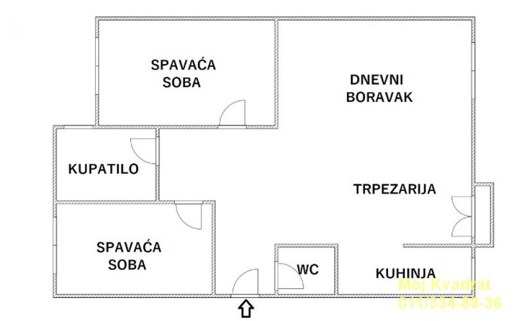 Slika 8 - Trosoban stan na prodaju, 65m2, 152.750€