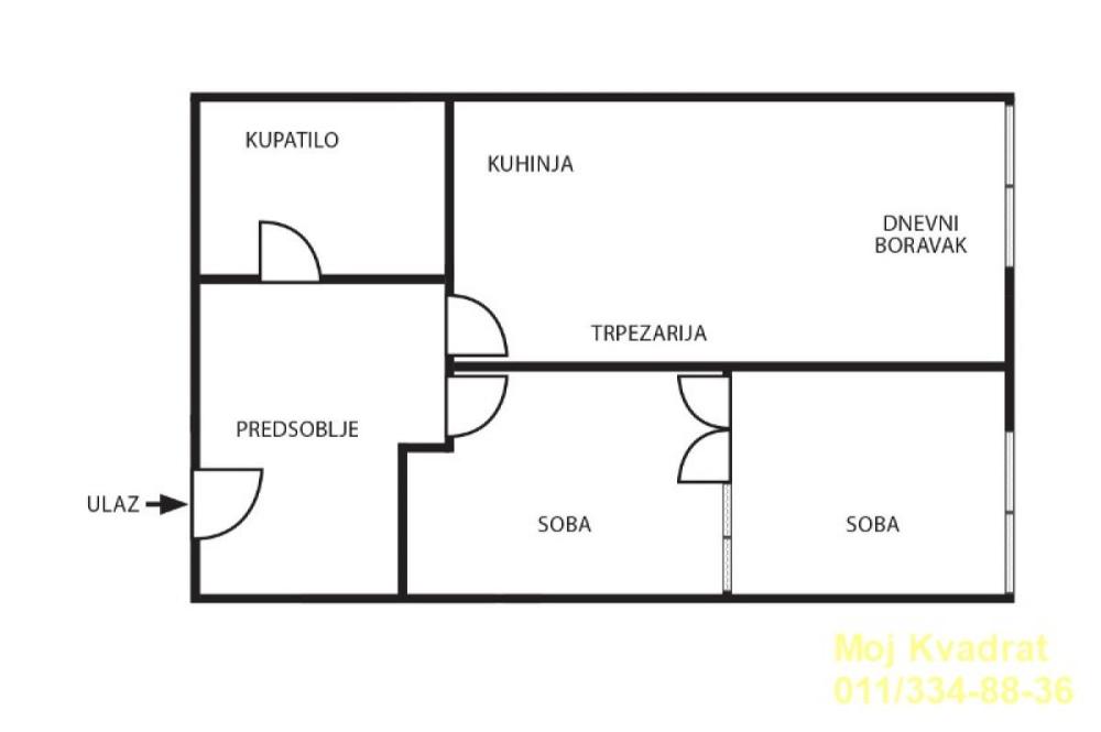 Slika 11 - Jednoiposoban stan na prodaju, 45m2, 143.000€