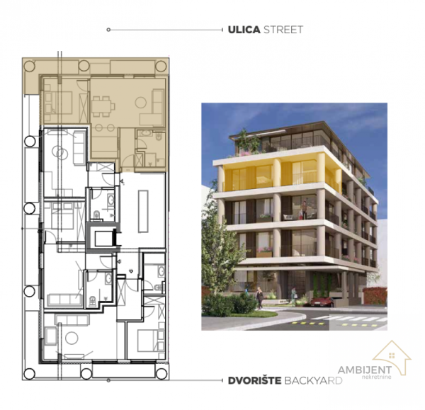 Slika 3 - Dvosoban stan na prodaju, 51m2, 191.068€