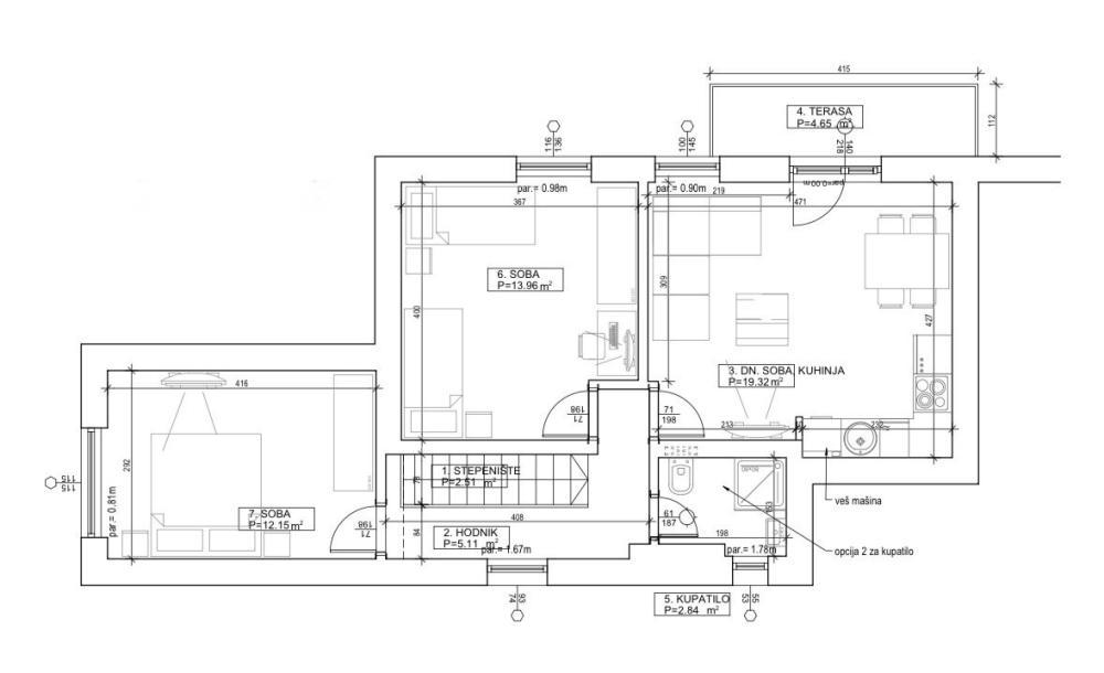 Glavna slika -Dvoiposoban stan na prodaju, 63m2, 198.000€