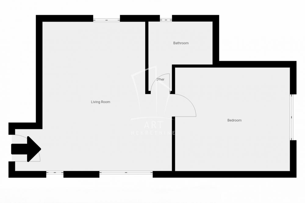 Slika 1 - Francuska, Dvosoban stan na prodaju, 48m2, 234.000€