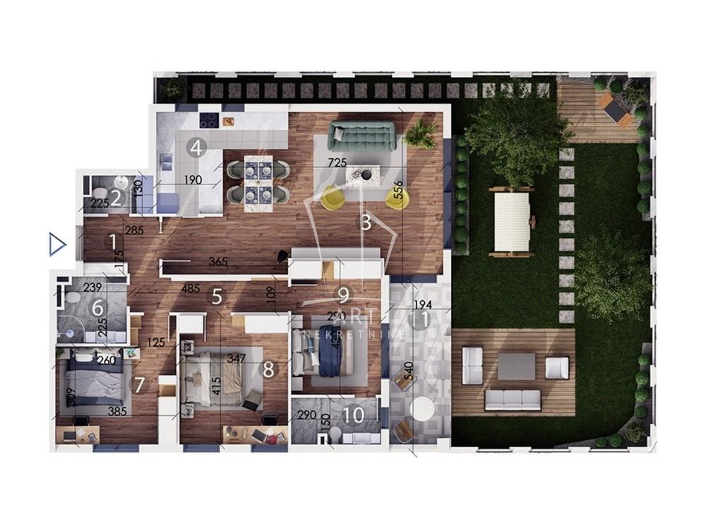 Slika 3 - Pregrevica, Četvorosoban stan na prodaju, 115m2, 399.500€