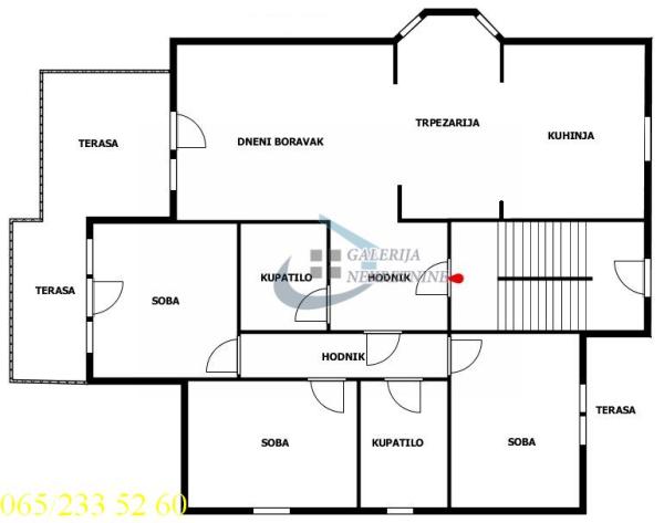 Slika 9 - Save Jovanovića, Četvorosoban stan na prodaju, 99m2, 247.500€