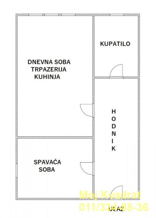 Slika 7 - Jednoiposoban stan na prodaju, 36m2, 159.000€