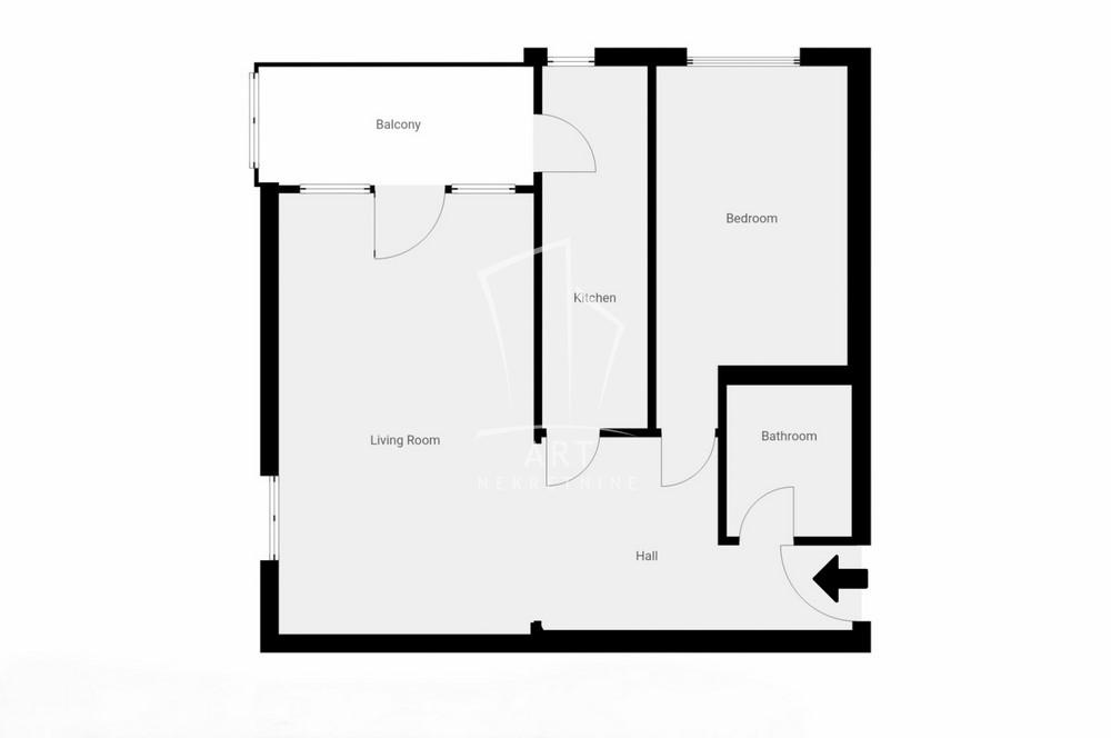 Slika 1 - Pariske komune, Dvosoban stan na prodaju, 55m2, 205.000€