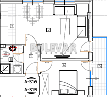 Slika 1 - Ilindenska, Jednoiposoban stan na prodaju, 46m2, 78.815€