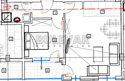 Slika 1 - Ilindenska, Jednoiposoban stan na prodaju, 47m2, 84.160€