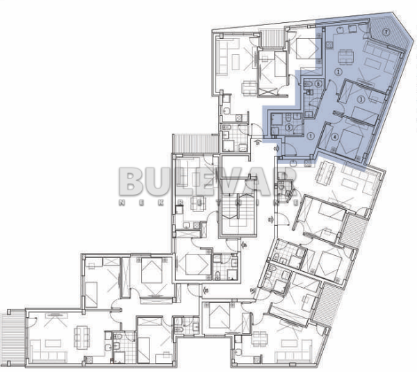Slika 1 - Jeronimova, Dvoiposoban stan na prodaju, 67m2, 148.720€