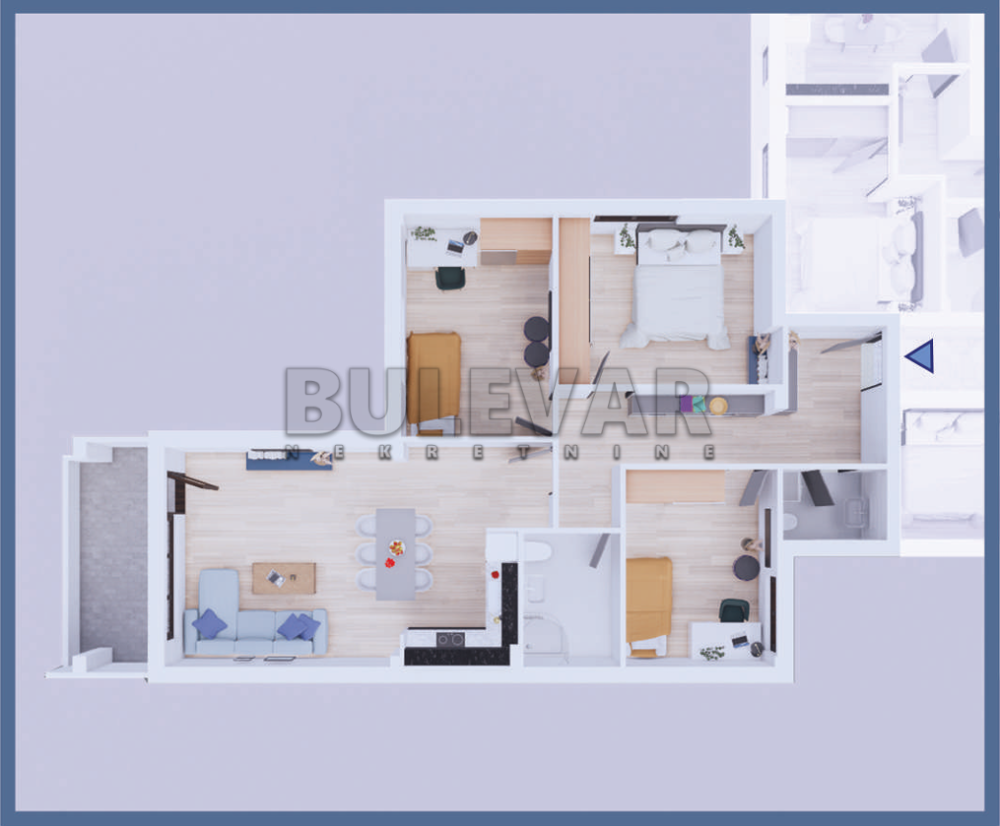 Glavna slika -Jeronimova, Troiposoban stan na prodaju, 89m2, 196.550€