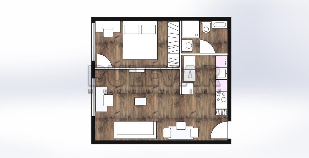 Glavna slika -Tolstojeva, Jednoiposoban stan na prodaju, 45m2, 72.000€