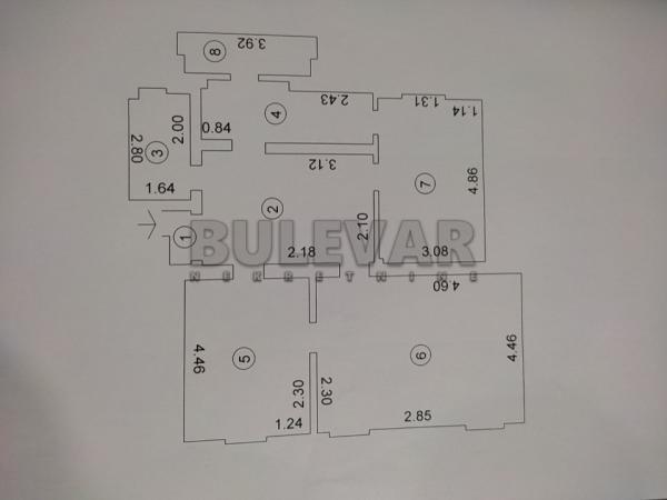 Slika 4 - Stara železnička kolonija, Četvorosoban stan na prodaju, 90m2, 159.500€