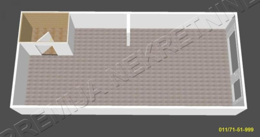 Slika 3 - Kneza Danila,  Lokal za izdavanje, 31m2, 390€