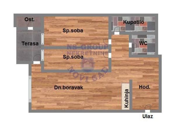 Glavna slika -Trosoban stan na prodaju, 71m2, 160.640€