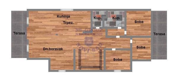 Glavna slika -Četvorosoban stan na prodaju, 115m2, 175.100€