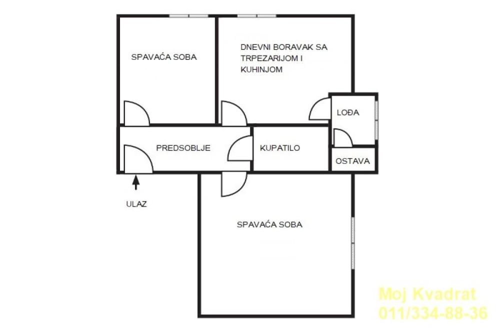Slika 9 - Trosoban stan na prodaju, 50m2, 185.000€