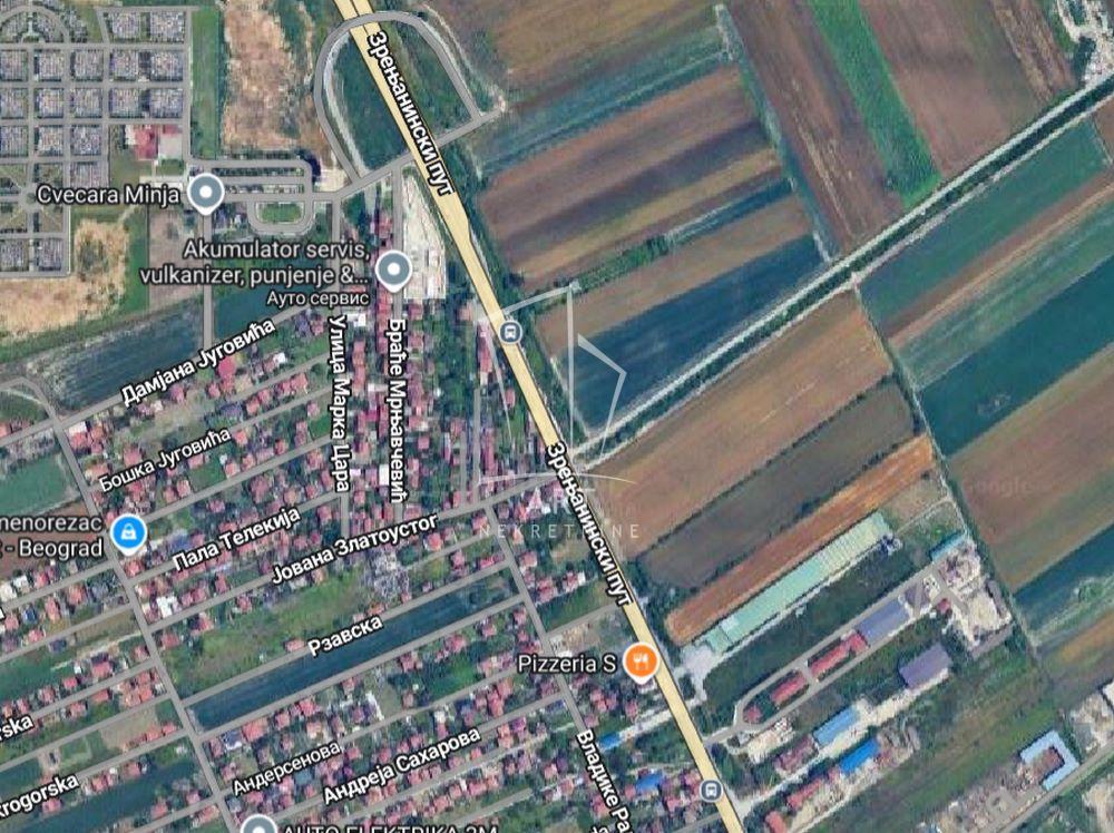 Glavna slika -Zrenjaninski put Plac na prodaju, Palilula, Borča, 400.000€