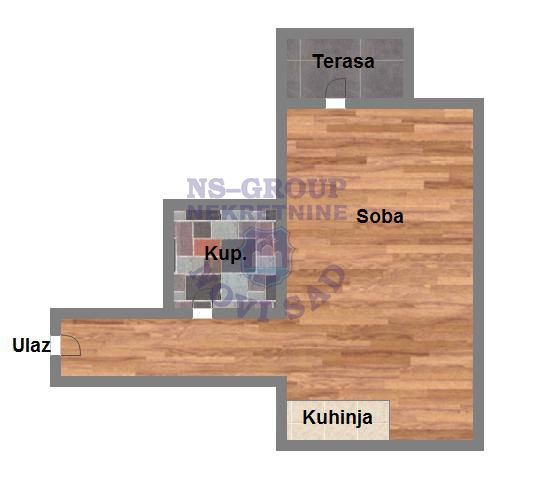 Slika 8 -  Stan na prodaju, 29m2, 97.850€