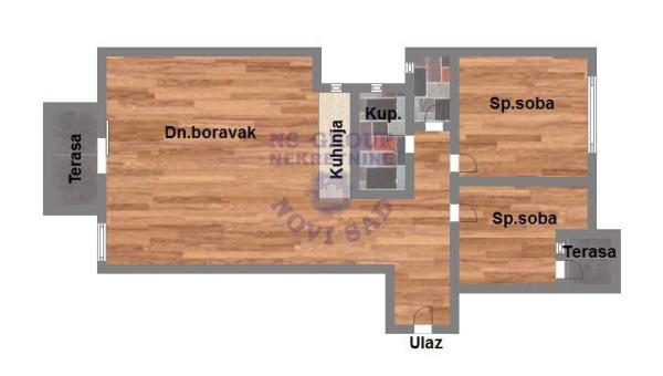 Slika 0 - Trosoban stan na prodaju, 62m2, 199.370€
