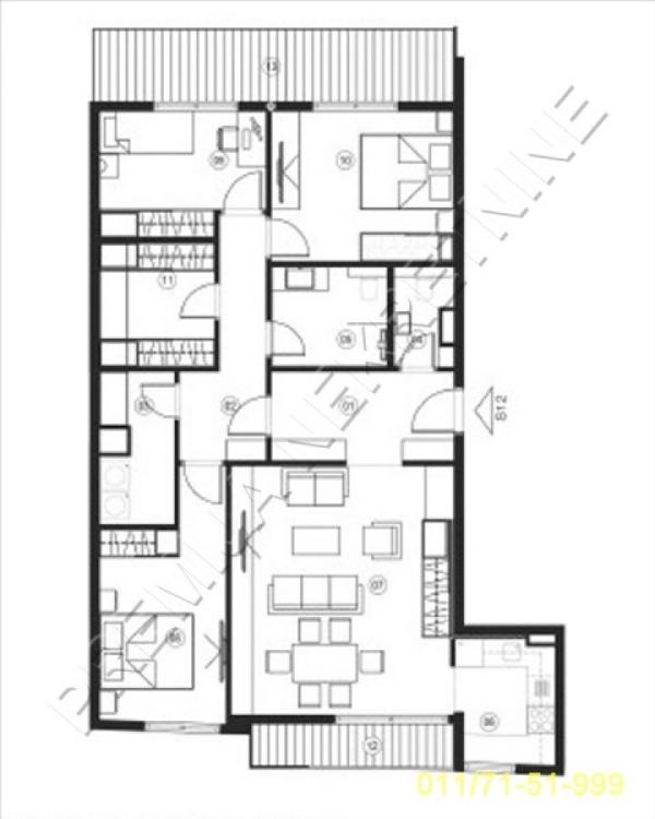 Slika 1 - Cara Nikolaja II, Četvorosoban stan na prodaju, 113m2, 598.000€
