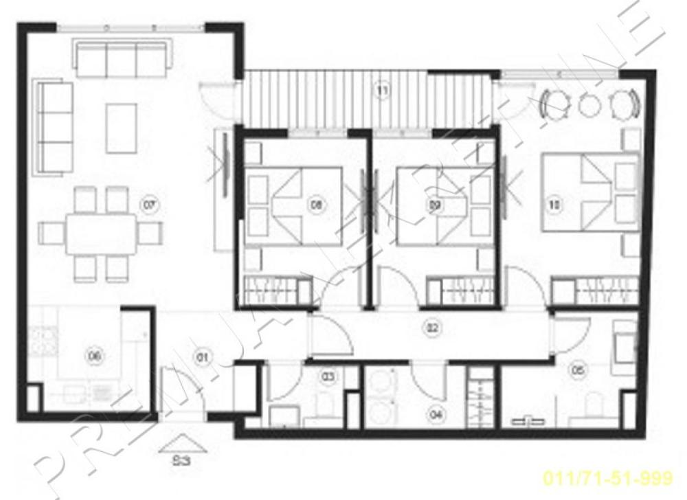 Slika 1 - Cara Nikolaja II, Troiposoban stan na prodaju, 85m2, 451.492€