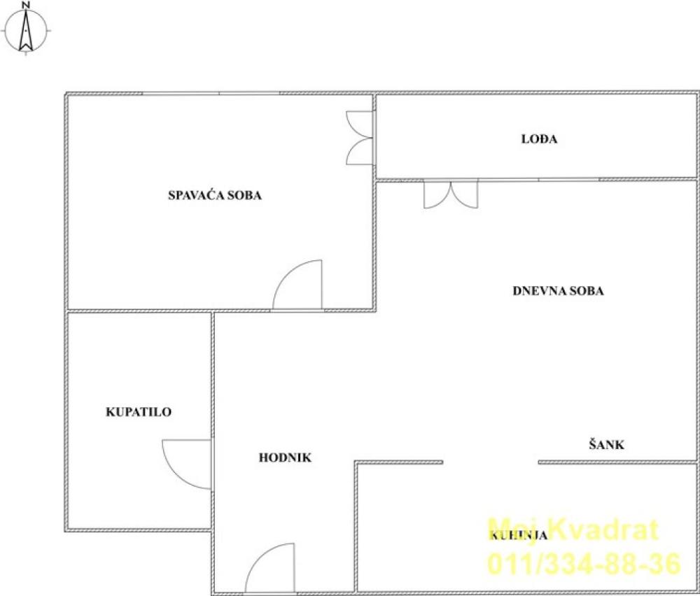 Slika 10 - Dvosoban stan na prodaju, 51m2, 220.000€