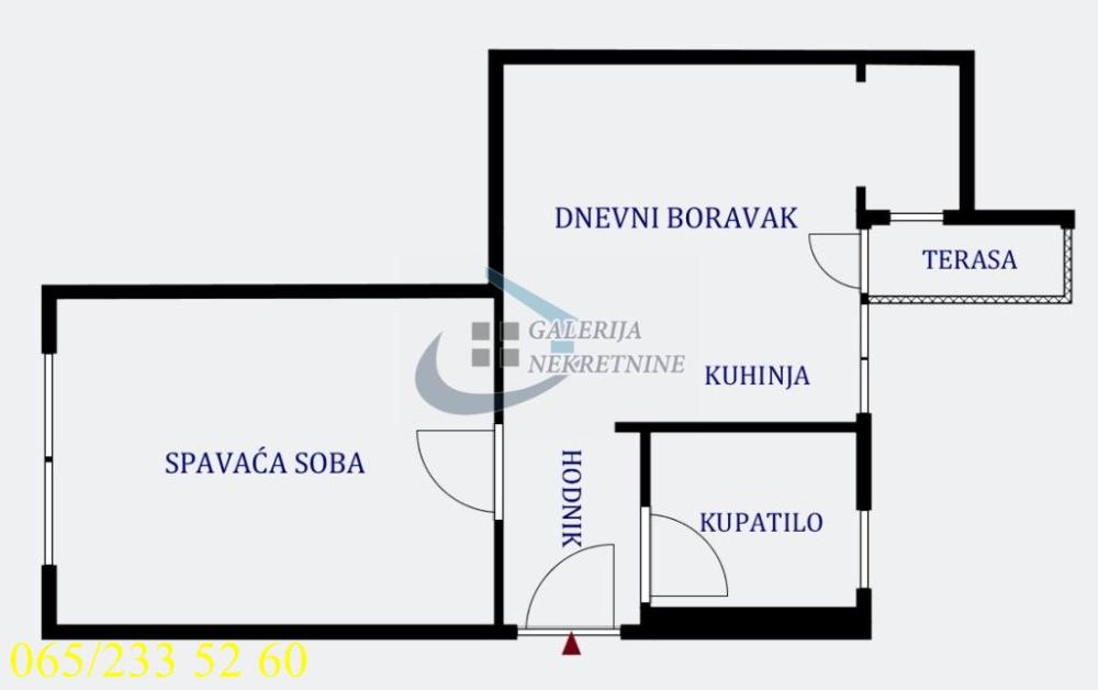 Slika 5 - Cetinjska, Jednoiposoban stan na prodaju, 48m2, 330.000€