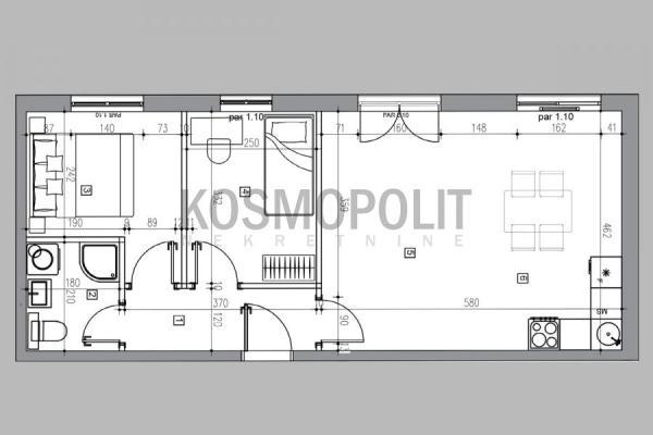 Glavna slika -Aleksandra Bugarskog, Dvoiposoban stan na prodaju, 60m2, 119.500€