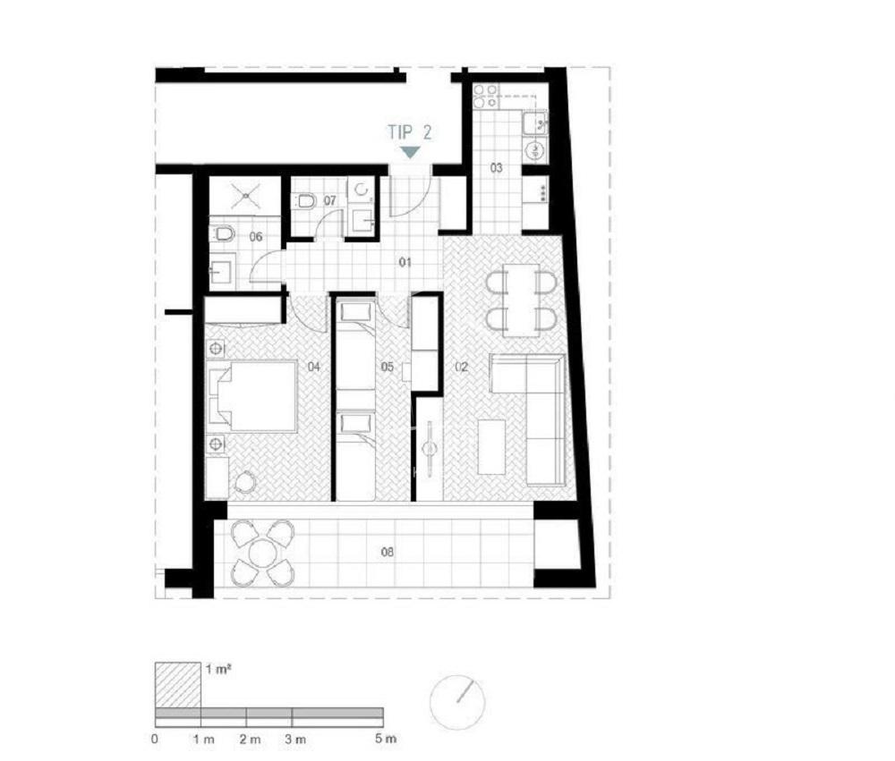 Slika 5 - Nevesinjska, Trosoban stan na prodaju, 69m2, 440.000€