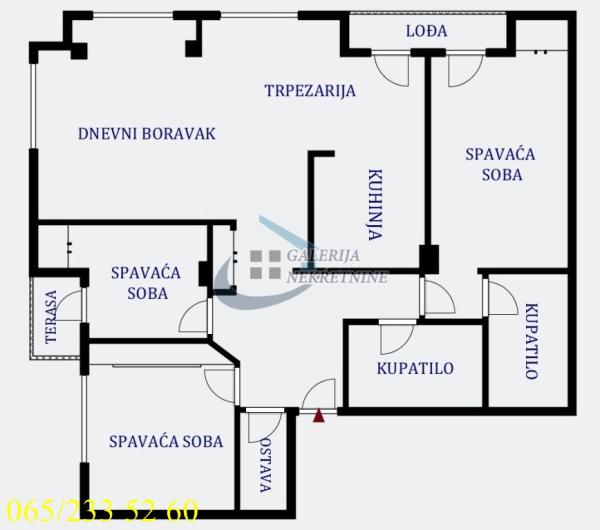 Slika 7 - Svetozara Gligorića, Troiposoban stan na prodaju, 97m2, 510.000€