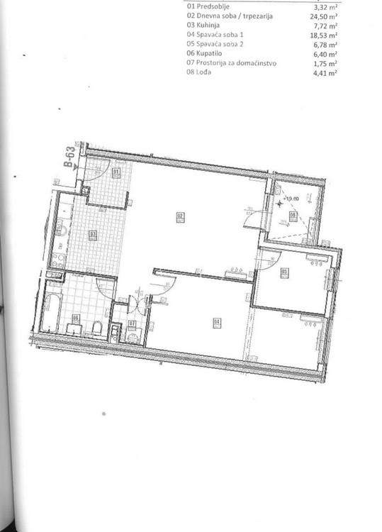 Slika 10 - Save Maškovića, Dvoiposoban stan na prodaju, 73m2, 270.000€